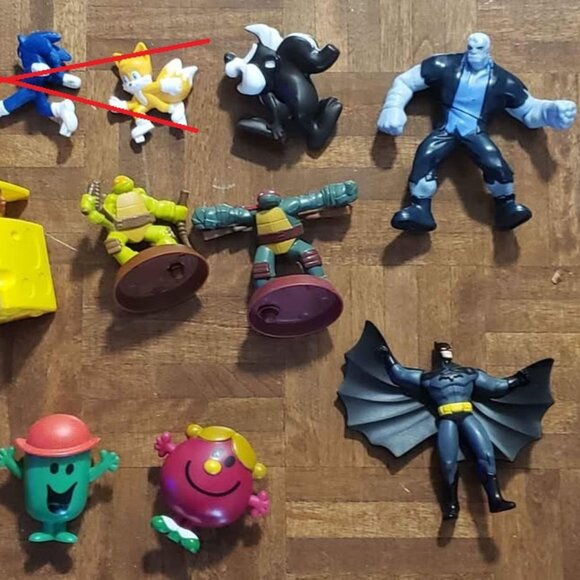 Lot of 10 McDonald's happy meal figures toys - Picture 2 of 2